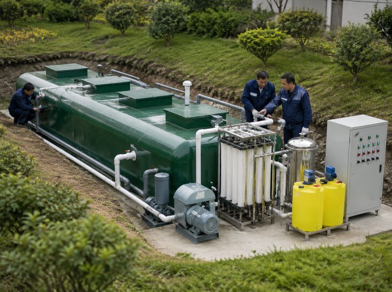 庆安县地埋式AAO/MBR生活污水处理设备